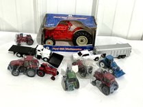 Assorted Die-Cast Farm Vehicles