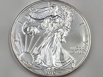 2015 American Silver Eagle 1 Oz Coin