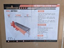 LandHonor 60" Pine Straw Rake