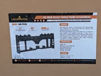LandHonor 45" Pallet Fork Frame Attachment