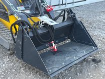 LandHonor Mini Skid Steer 4-IN-1Combination Bucket