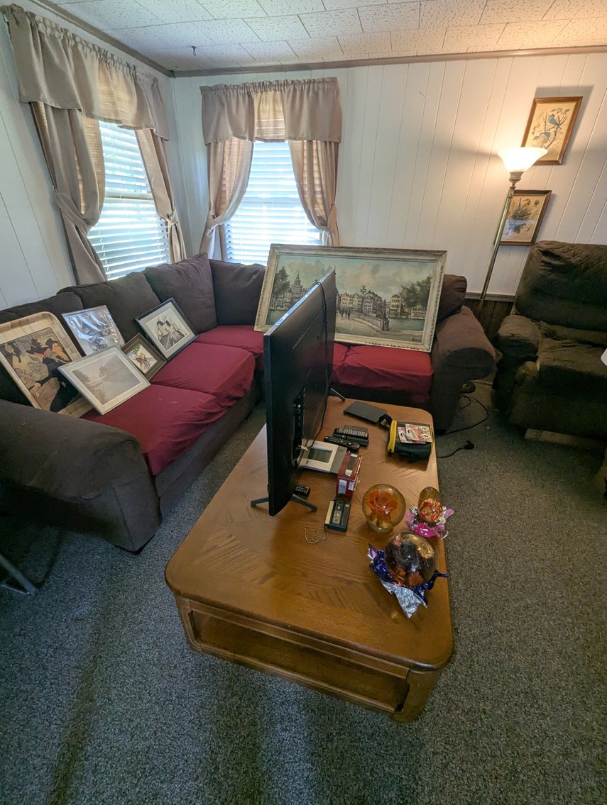 Image for BUNGALOW/RANCHER STYLE HOME W/ ATT. 2-CAR GARAGE & DET. 25'X12' STORAGE BLDG. 2.85 +/- AC IN (2) PARCELS/ 04' DODGE RAM, 01' PT CRUISER, KUBOTA TRACTOR, COLLECTIBLES, CHINA, HOUSEHOLD GOODS, & MORE!