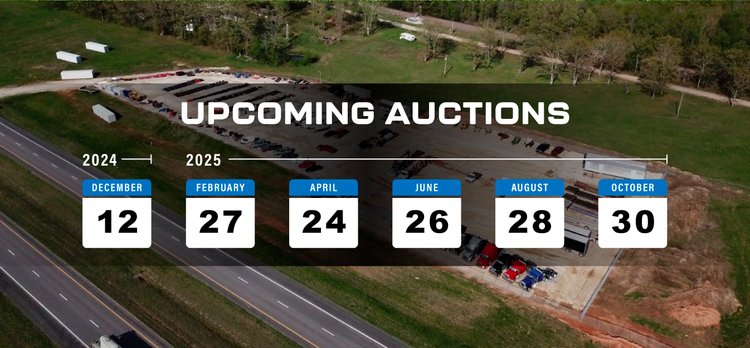 Image for 2025 AUCTION SCHEDULE