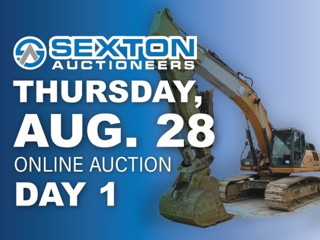 Image for Sexton Auctioneers August 2025 Online Equipment Auction (Day One - August 28th)