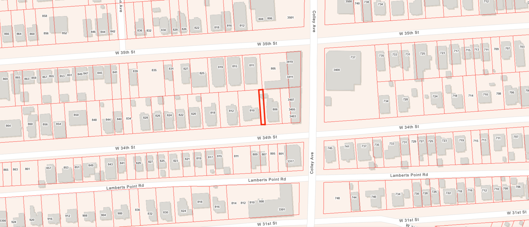 Image for Lot 7 - NJ - Right of 810 W. 34th St.