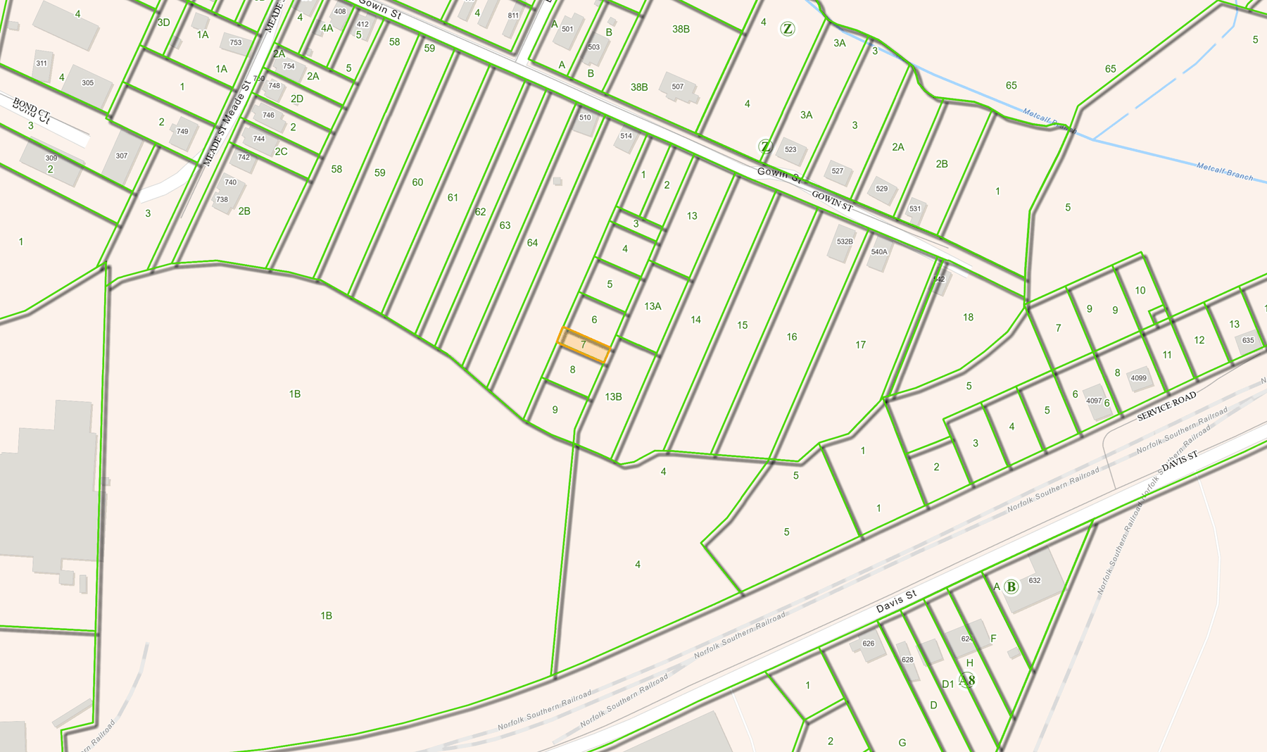 Image for Lot 4 - Behind 514 Gowin St.