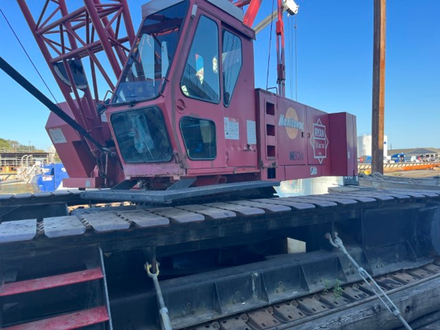 Image for MANITOWOC M80W Crawler Lattice Boom Crane - Norfolk VA