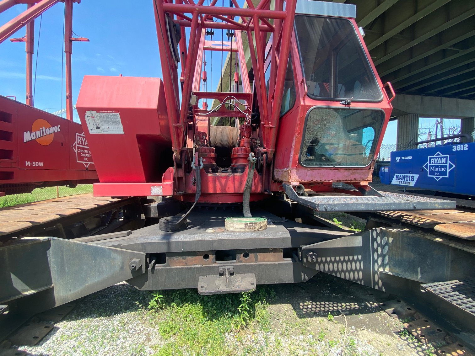 Image for MANITOWOC M80W Crawler Lattice Boom Crane - Norfolk VA