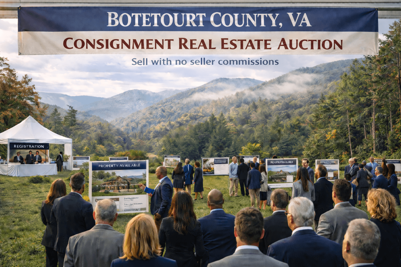 Image for Botetourt County Real Estate Consignment Auction