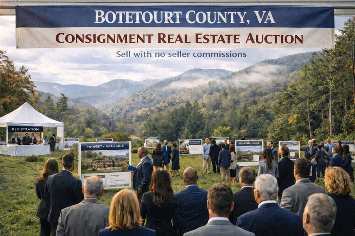 Image for Botetourt County Real Estate Consignment Auction