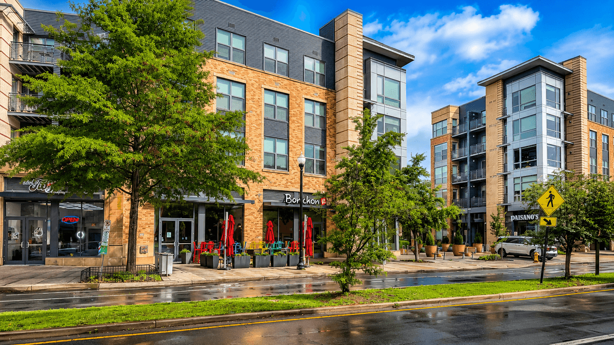 Image for The Bromptons at Lyon Park Retail Auction. Ground-Floor Retail Condo · Two Separately Metered Suites · Arlington, VA 22201