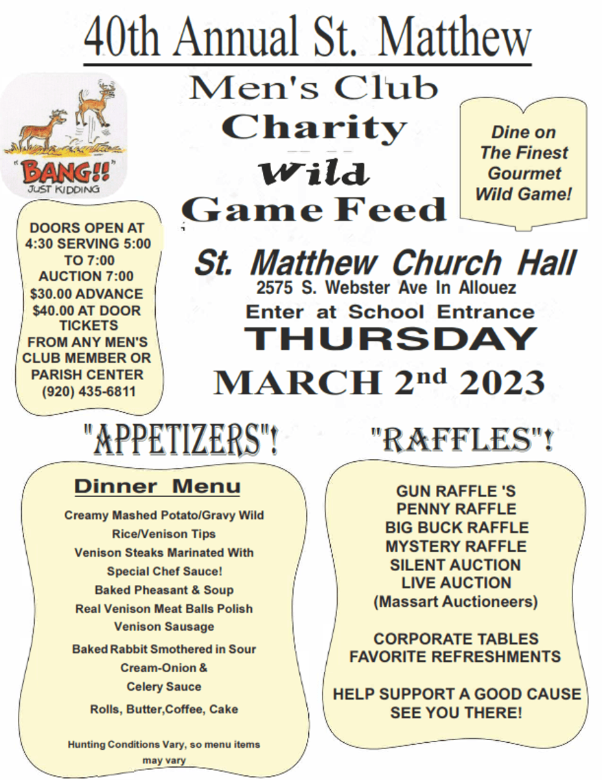 Image for Wild Game Feed - 2023