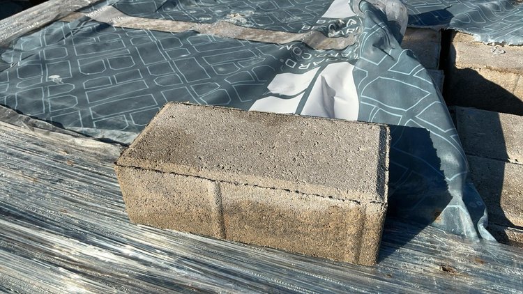 2 Skids Concrete Paving Bricks