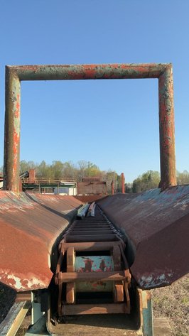 Morbark Kicker Log Trough