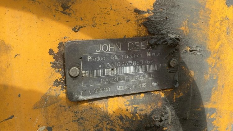 John Deere 310D Backhoe