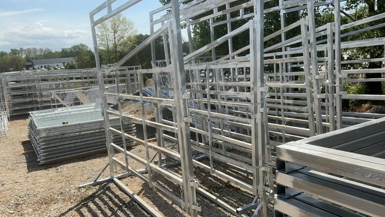 Corral Walk Through Gate