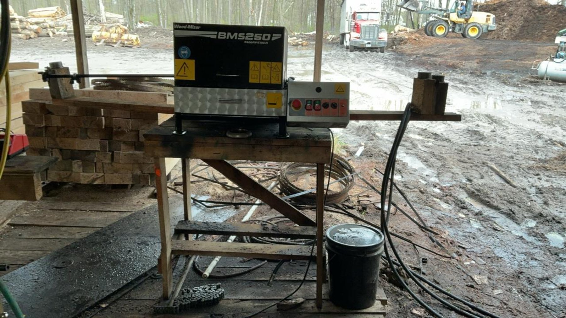 #238 - Wood-Mizer BMS250 Sharpener - JD Logging (#24074150)
