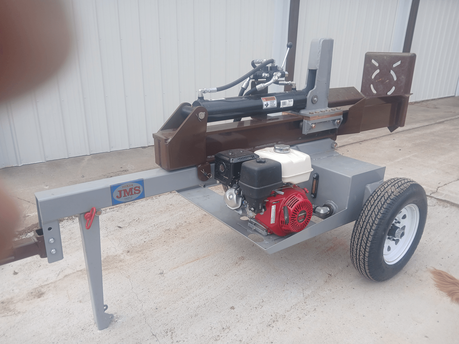 #153 - 2025 JMS MS24 Log Splitter (#24070903)