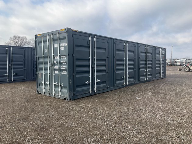 One Trip 40' High Cube Multi-Door Shipping Container