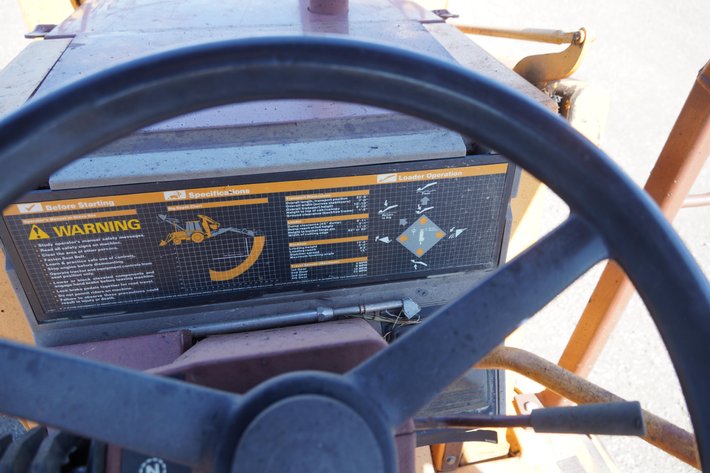1986 Case 580K Backhoe