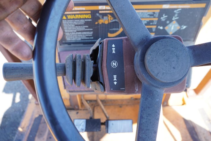 1986 Case 580K Backhoe