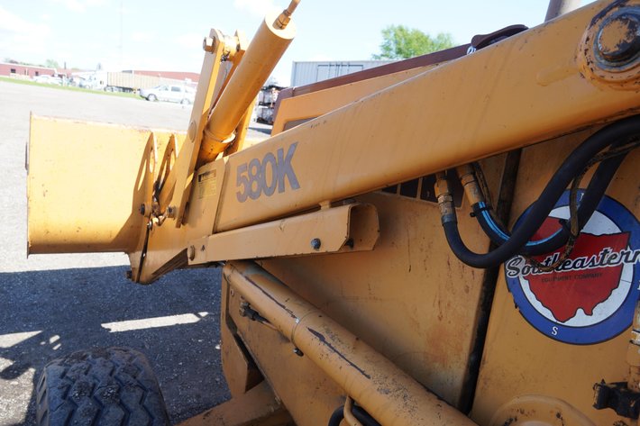 1986 Case 580K Backhoe