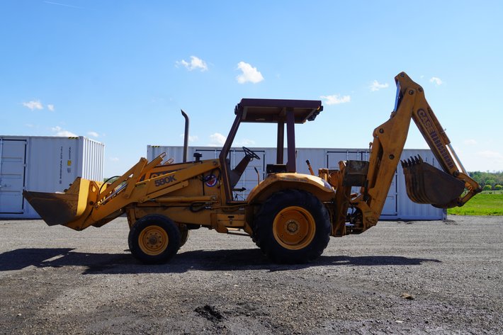 1986 Case 580K Backhoe