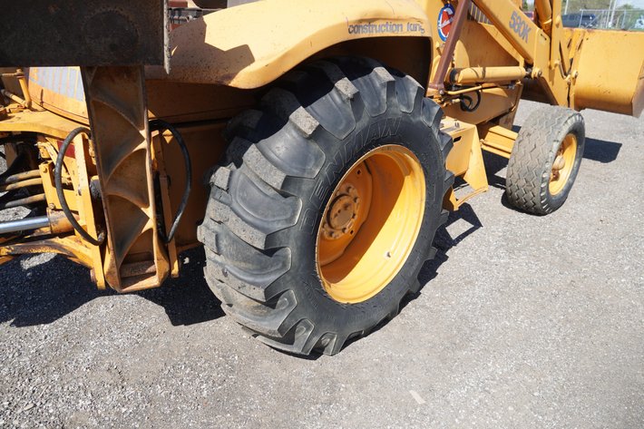 1986 Case 580K Backhoe