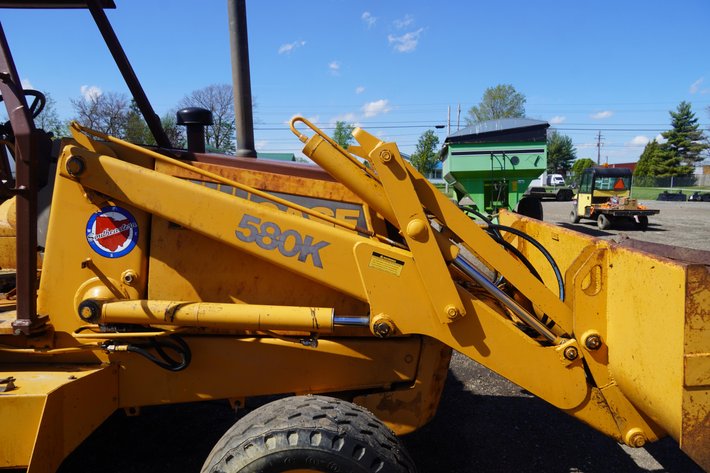 1986 Case 580K Backhoe