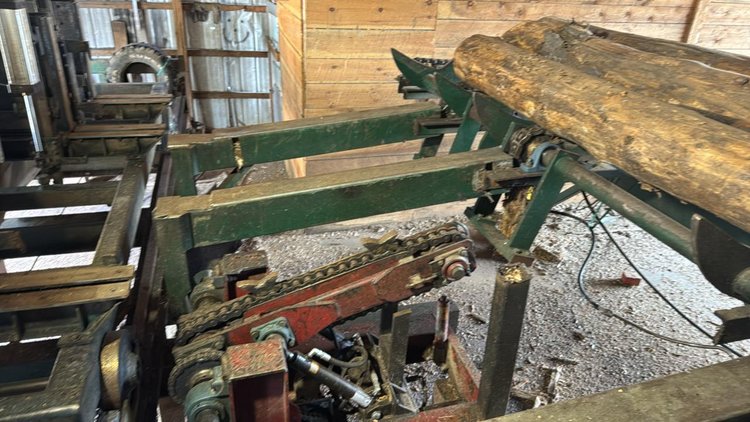 Log Deck - Double M Sawmill