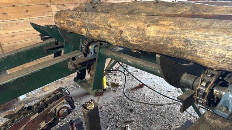 Log Deck - Double M Sawmill