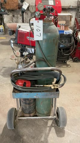 Acetylene Torch Cart