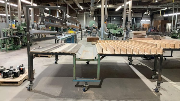 Molder Outfeed Sorting Table
