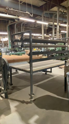 Molder Outfeed Sorting Table