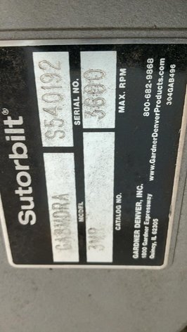 Gardner Denver Air Compressor