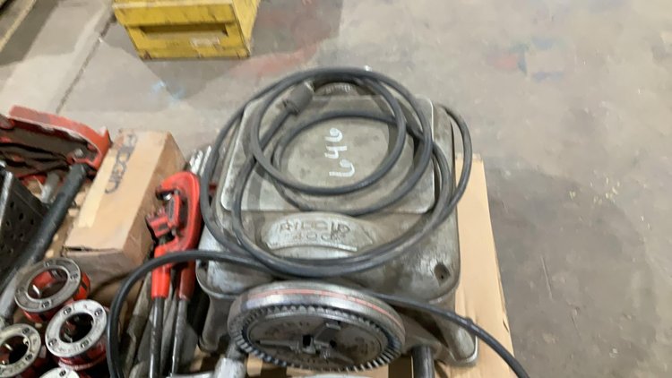 Ridgid Pipe Threader
