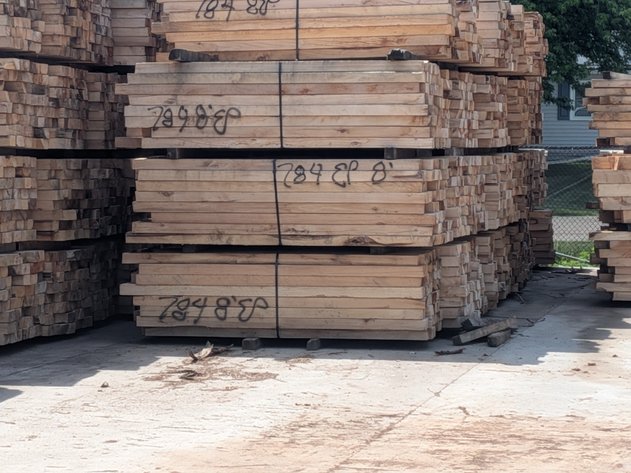 3.5"x8' Hardwood Cants