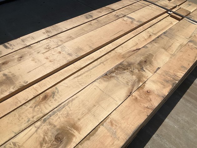 Bundle of Maple Lumber