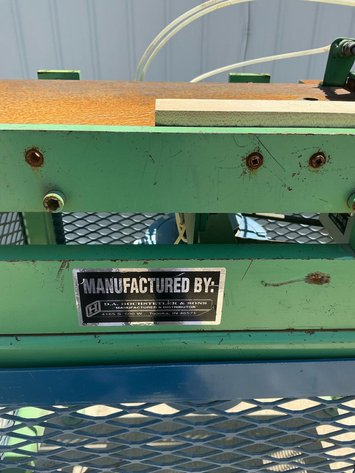 DA Hochstetler Coping Machine