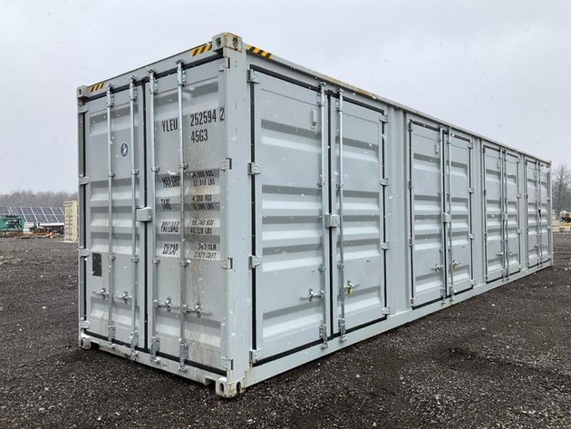 One Trip 40' High Cube Multi-Door Shipping Container