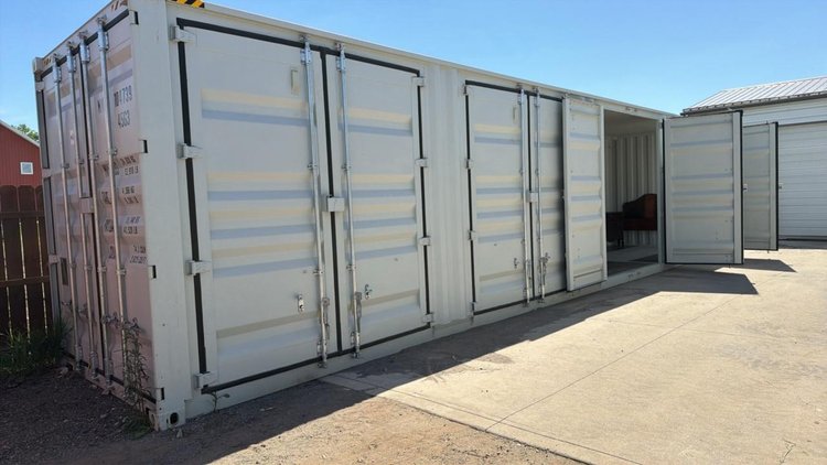 40' High Cube Multi-Door Shipping Container