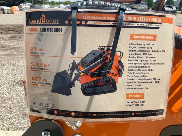 Unused Landhero Mini Skid Steer Loader