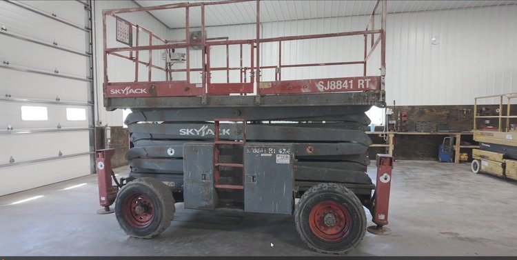 2014 Skyjack SJ884LRT Rough Terrain Scissor Lift