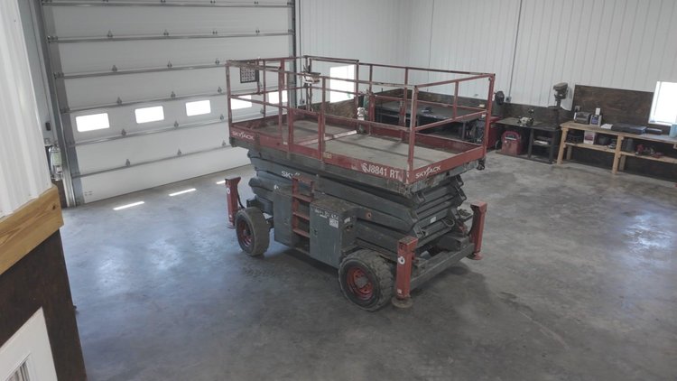 2014 Skyjack SJ884LRT Rough Terrain Scissor Lift