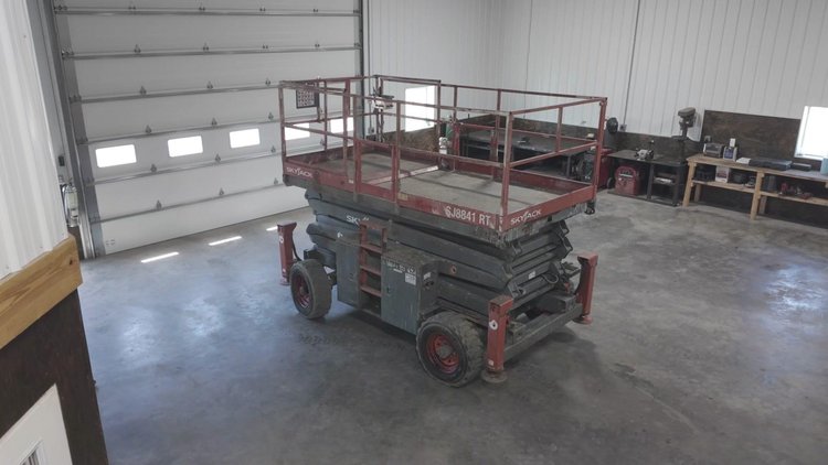 2014 Skyjack SJ884LRT Rough Terrain Scissor Lift