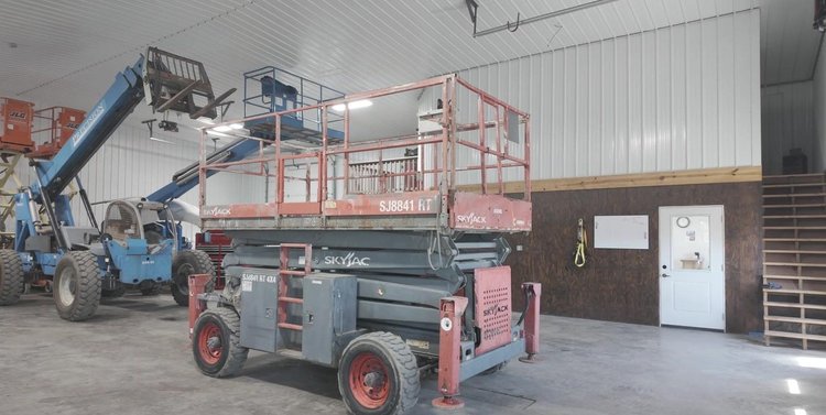 2014 Skyjack SJ884LRT Rough Terrain Scissor Lift