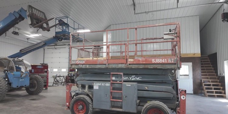 2014 Skyjack SJ884LRT Rough Terrain Scissor Lift
