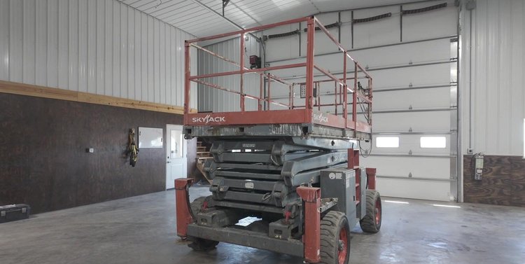 2014 Skyjack SJ884LRT Rough Terrain Scissor Lift