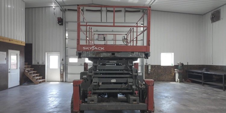 2014 Skyjack SJ884LRT Rough Terrain Scissor Lift