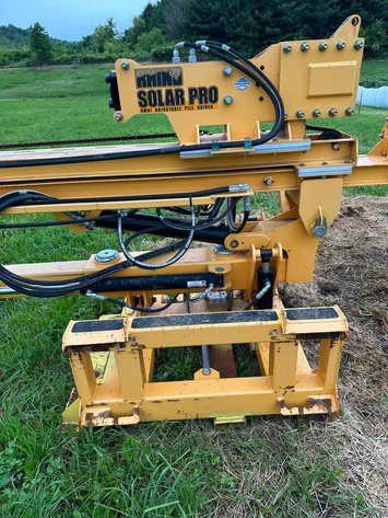 2022 Rhino Solar Pro Pile Driver